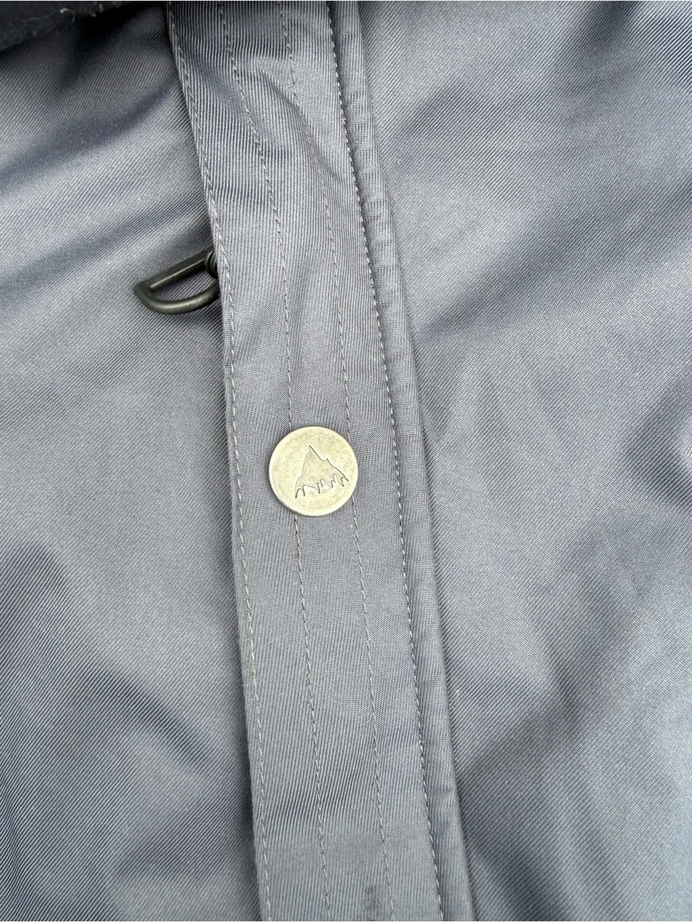 Burton Men’s Navy Jacket with Cream Interior - Picture 3 of 9